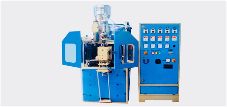 Blow injection moulding machine